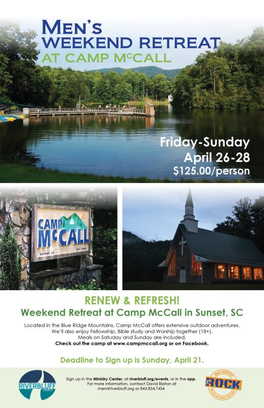 MEN'S RETREAT CAMP MCCALL