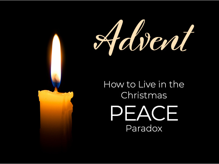 Christmas 2021 part 2 – ADVENT: HOW TO LIVE IN THE CHRISTMAS PEACE PARADOX
